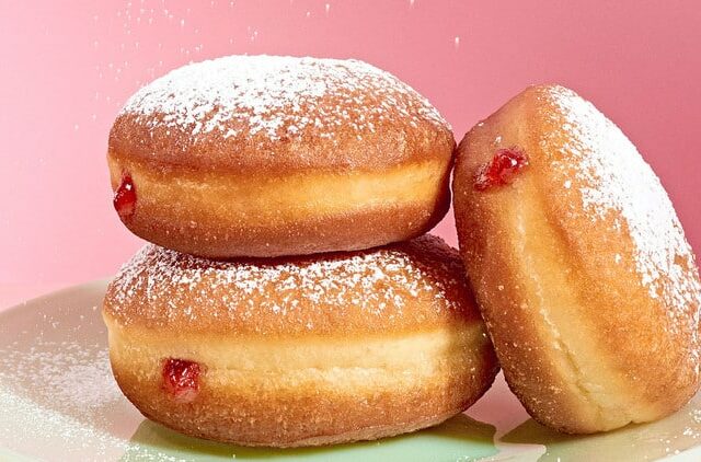 Beignets fourrés sans friture au Thermomix