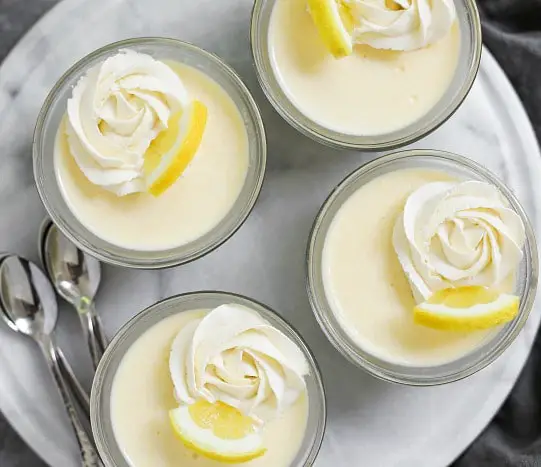Creme Dessert Au Citron Au Thermomix Desserts