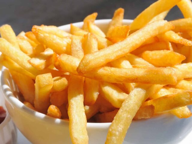 Frites légères au Thermomix