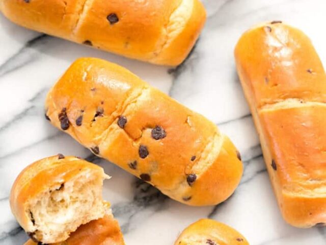 Pains au Lait Pépites de Chocolat au Thermomix