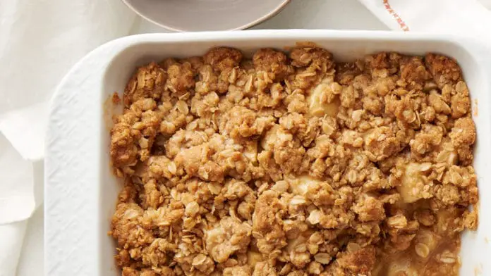 Crumble aux Pommes WW