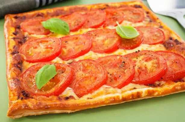 Tarte Tomates et Mozzarella WW