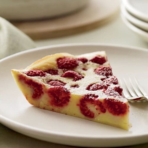 Clafoutis à la fraise au theromix