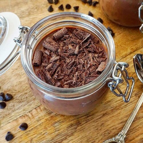 Crème dessert chocolat (sans sucre)