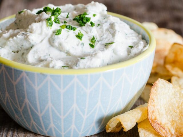 Dip fines herbes et ail au Thermomix