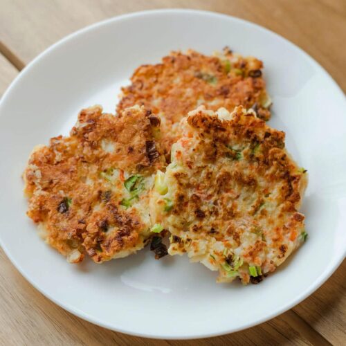 Galettes de Carottes et Chou-fleur WW
