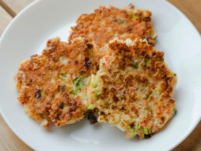 Galettes de Carottes et Chou-fleur WW