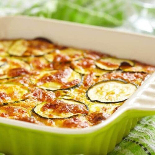 Gratin de courgette et pomme de terre au fromage WW