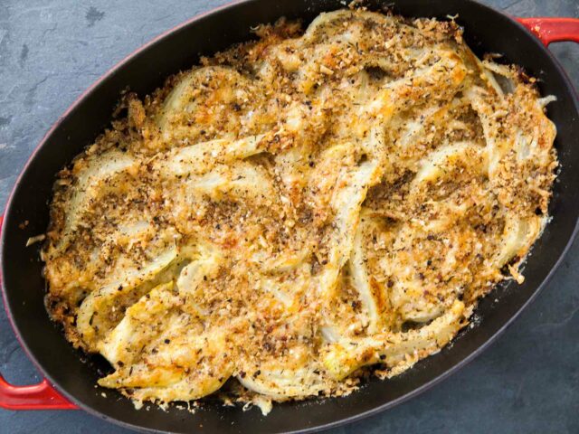 Gratin de fenouils au jambon WW