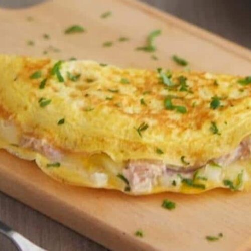 Omelette au Thon et Citron Weight watchers