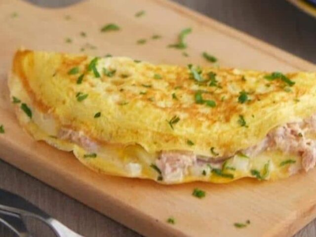 Omelette au Thon et Citron Weight watchers