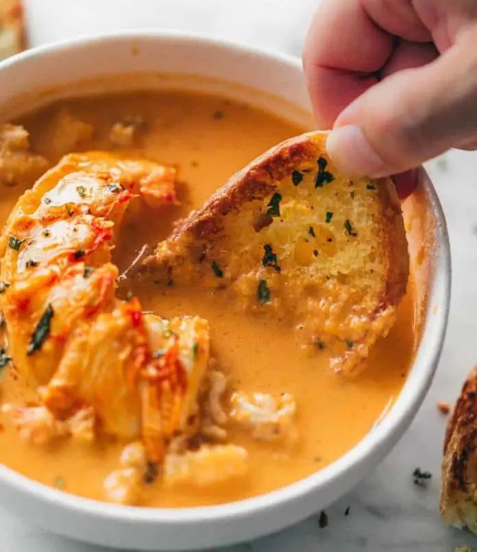 Crème ou Bisque de homard au Thermomix Entrées