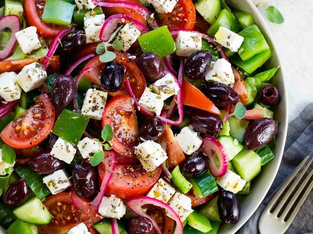 La Salade grecque Weight watchers