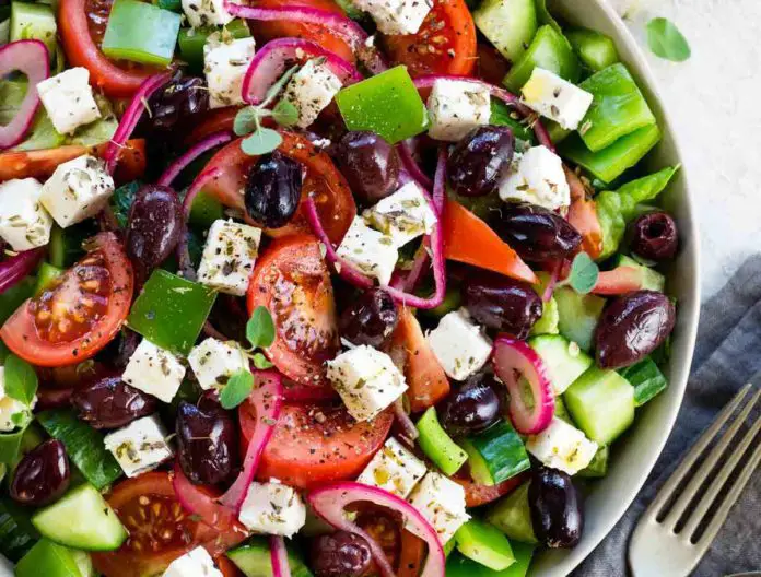La Salade grecque Weight watchers