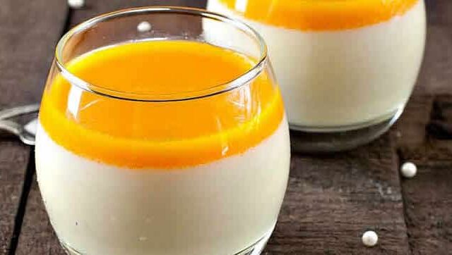 Mousse au fromage blanc et coulis à l’orange au Thermomix