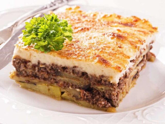 Moussaka grecque Weight watchers