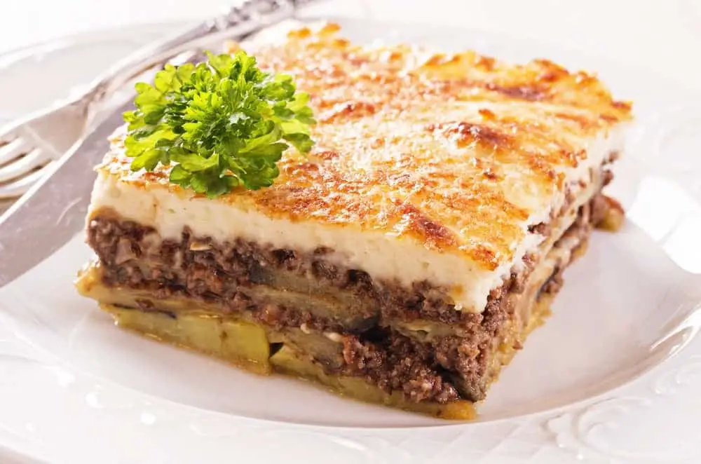 Moussaka grecque Weight watchers