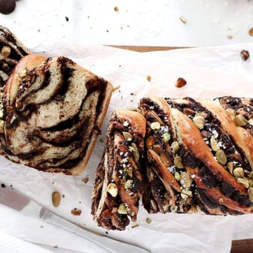 Babka chocolat pistaches au Thermomix