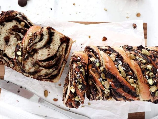 Babka chocolat pistaches au Thermomix