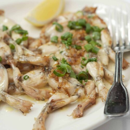Cuisses de grenouilles à la crème au Thermomix