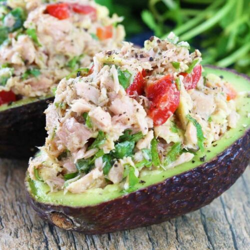 Avocats au thon Weight watchers