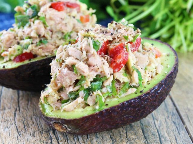 Avocats au thon Weight watchers