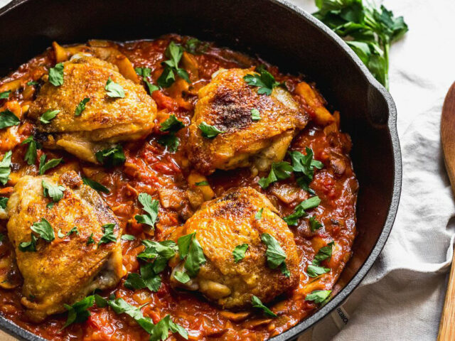 Poulet Marengo au Thermomix