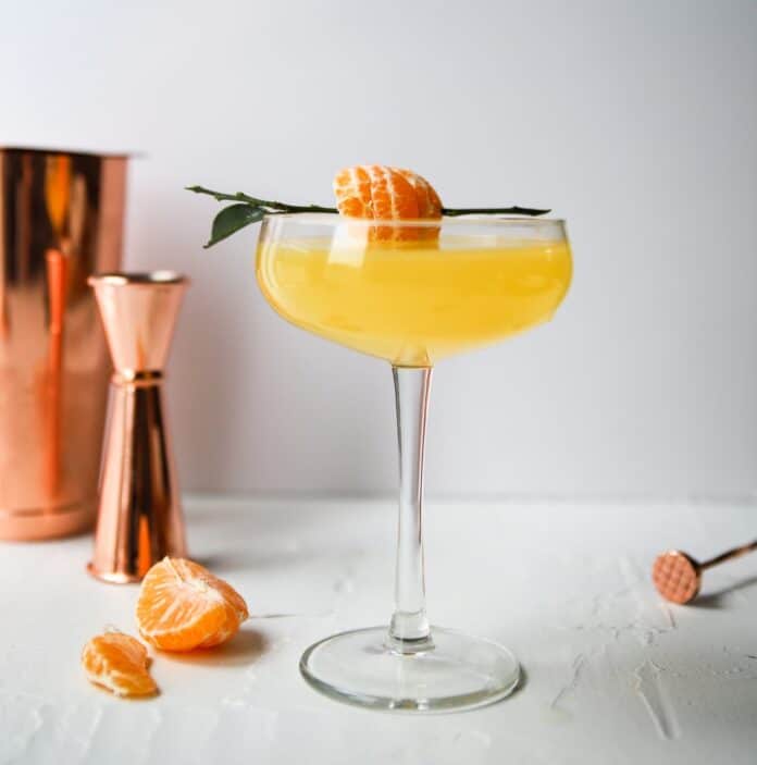 Cocktail à la mandarine au thermomix