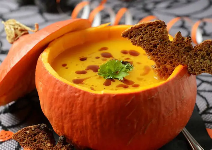 Soupe d’Halloween au thermomix
