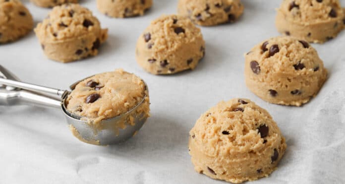 cookies sans cuisson à la patate douce