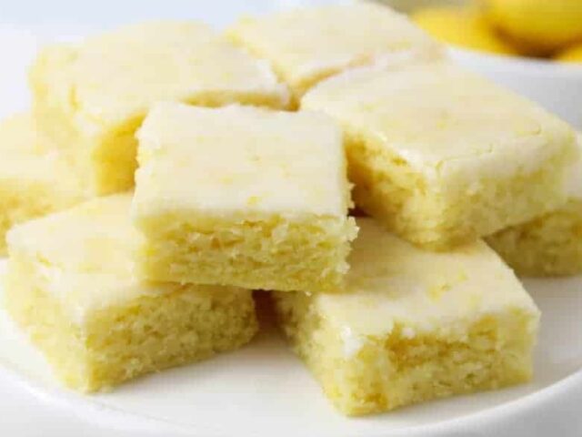 Brownie au Citron Léger
