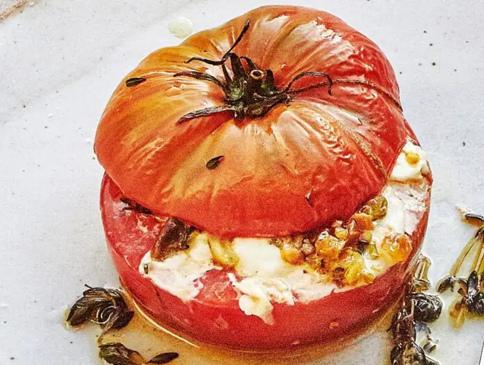 Tomates Soufflées à la Ricotta légères