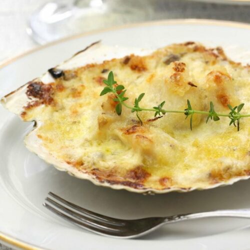 Coquille de poisson de Noël