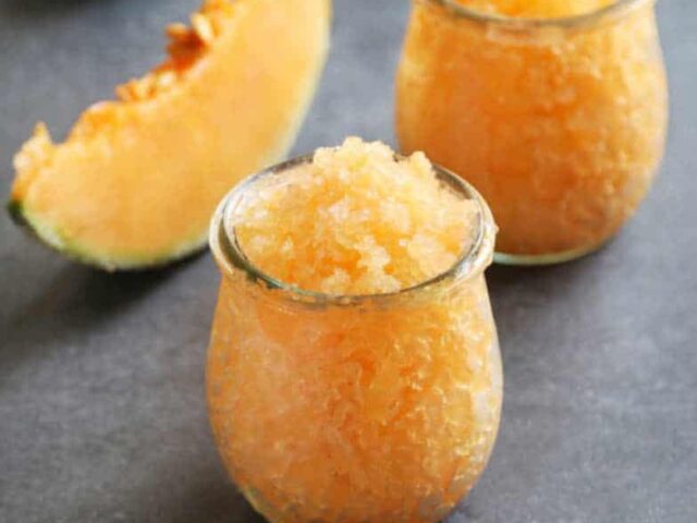 Granité au Melon au Thermomix