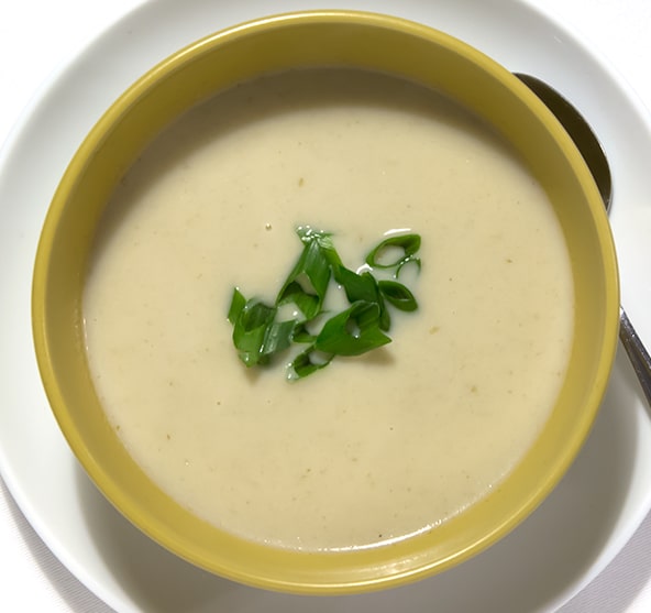 Potage d'endives léger