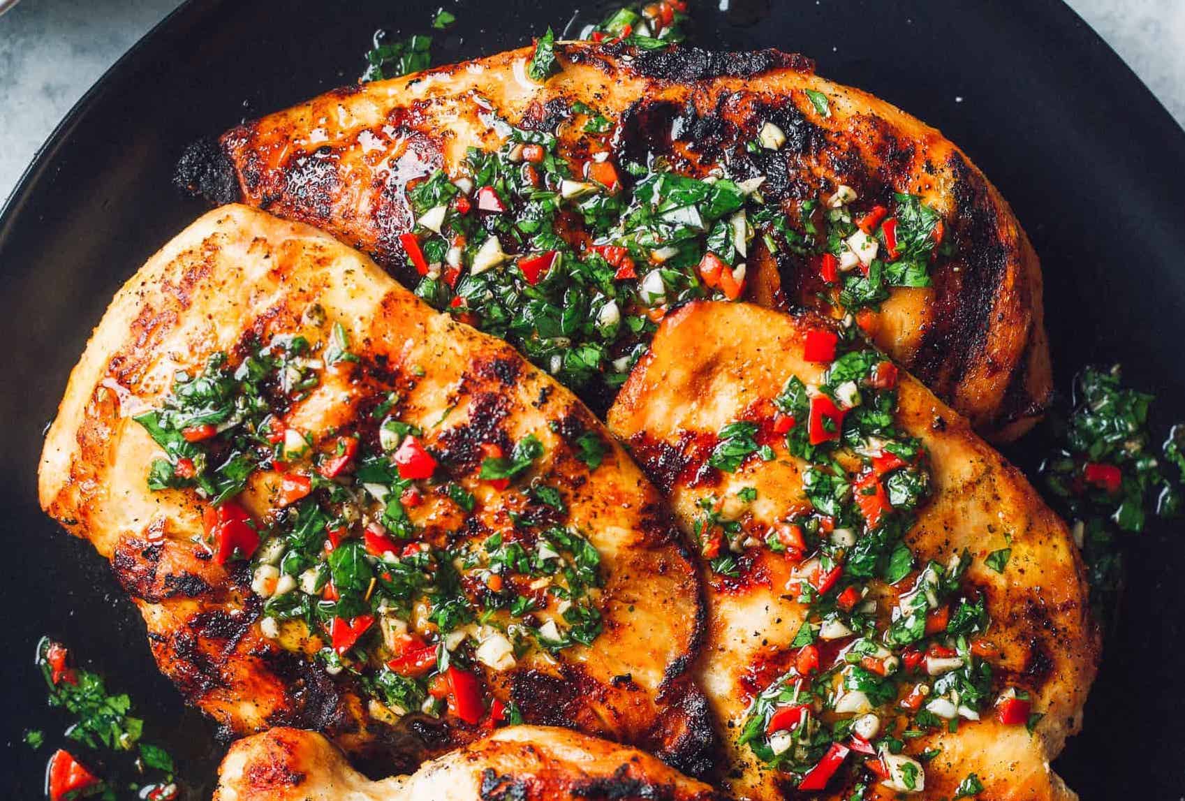 Poulet Chimichurri au thermomix