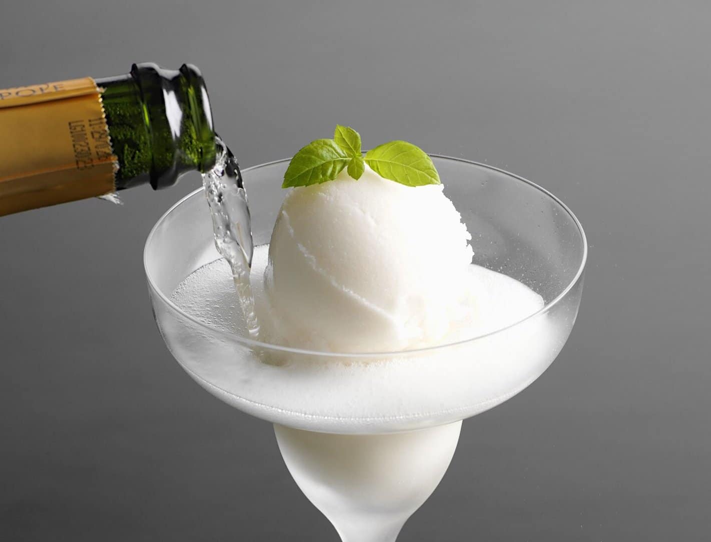 Sorbet au champagne de Noël léger - Recettes Légères