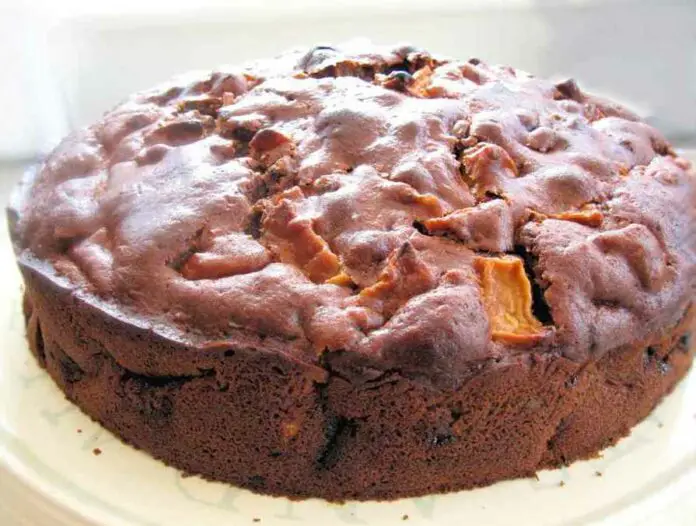 Gâteau Chocolat-Pomme au Thermomix