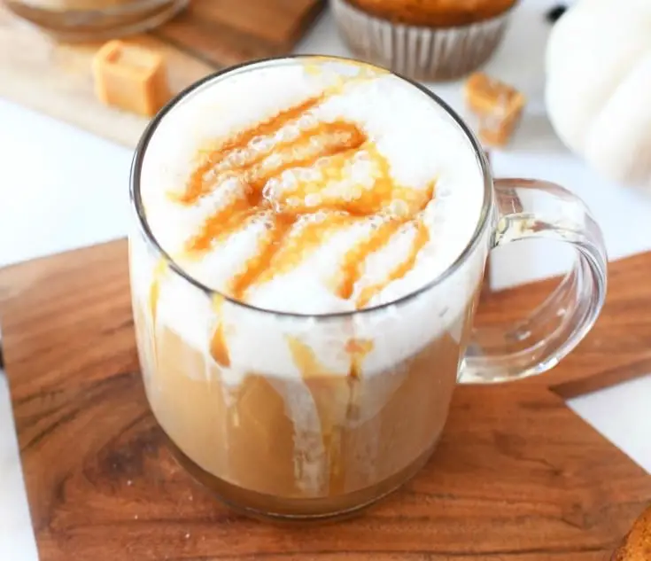 Latte léger au caramel au beurre salé