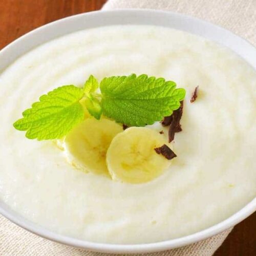 Semoule au lait de coco légère