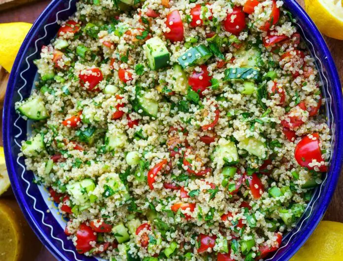 Taboulé de quinoa au thermomix