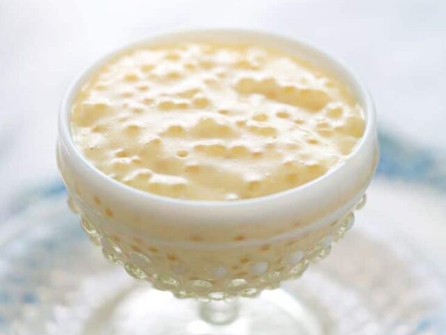 Tapioca au Thermomix