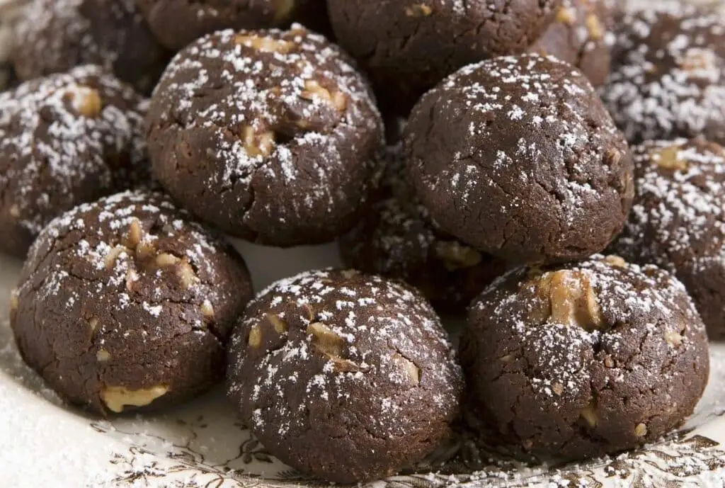 Bouchées de brownie allégée