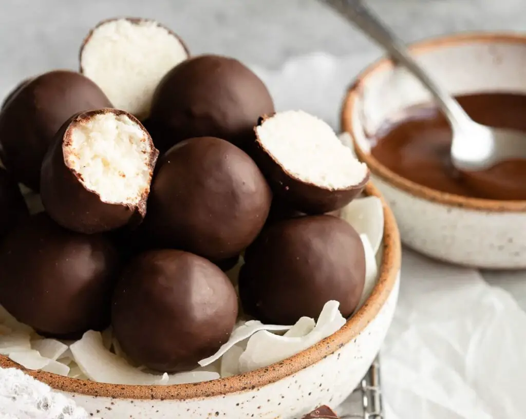 Boules de coco au chocolat au thermomix