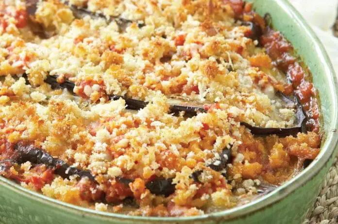 Crumble d'aubergines au thermomix