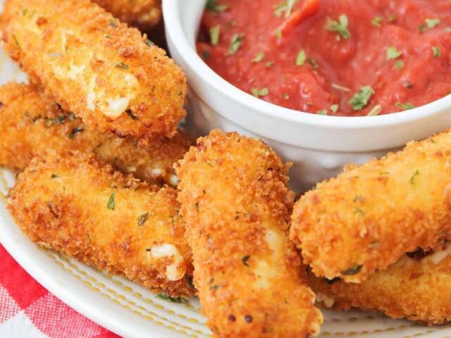 Sticks de Mozzarella allégés
