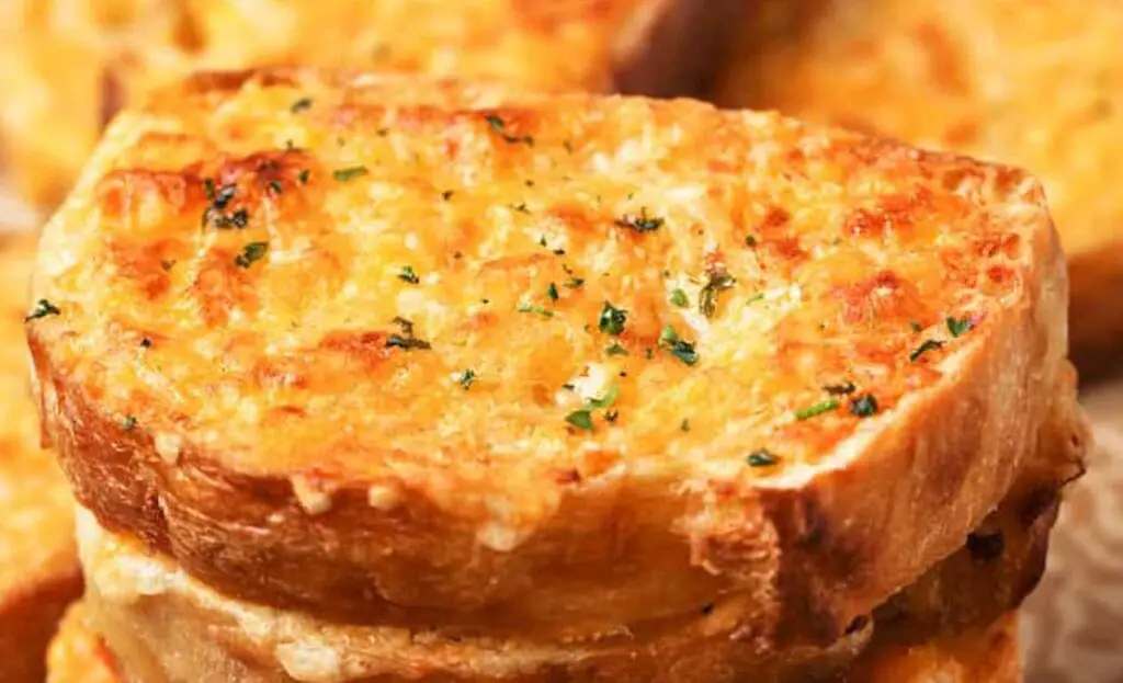 Pain Grillé au Parmesan léger