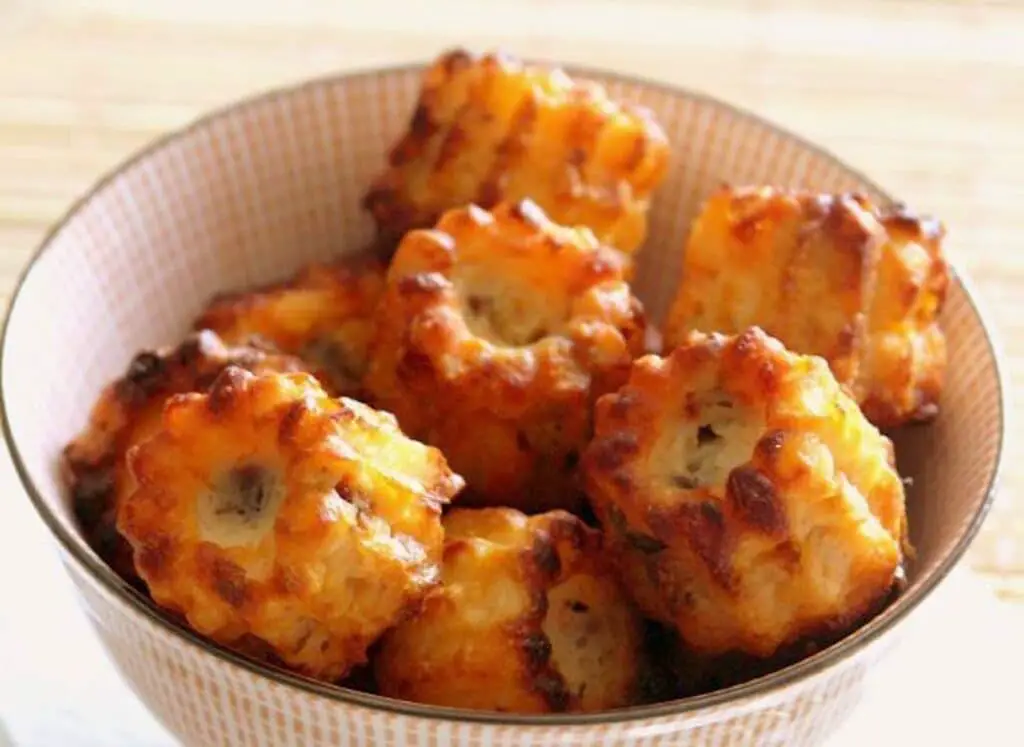 Cannelés au Chorizo et Emmental au thermomix