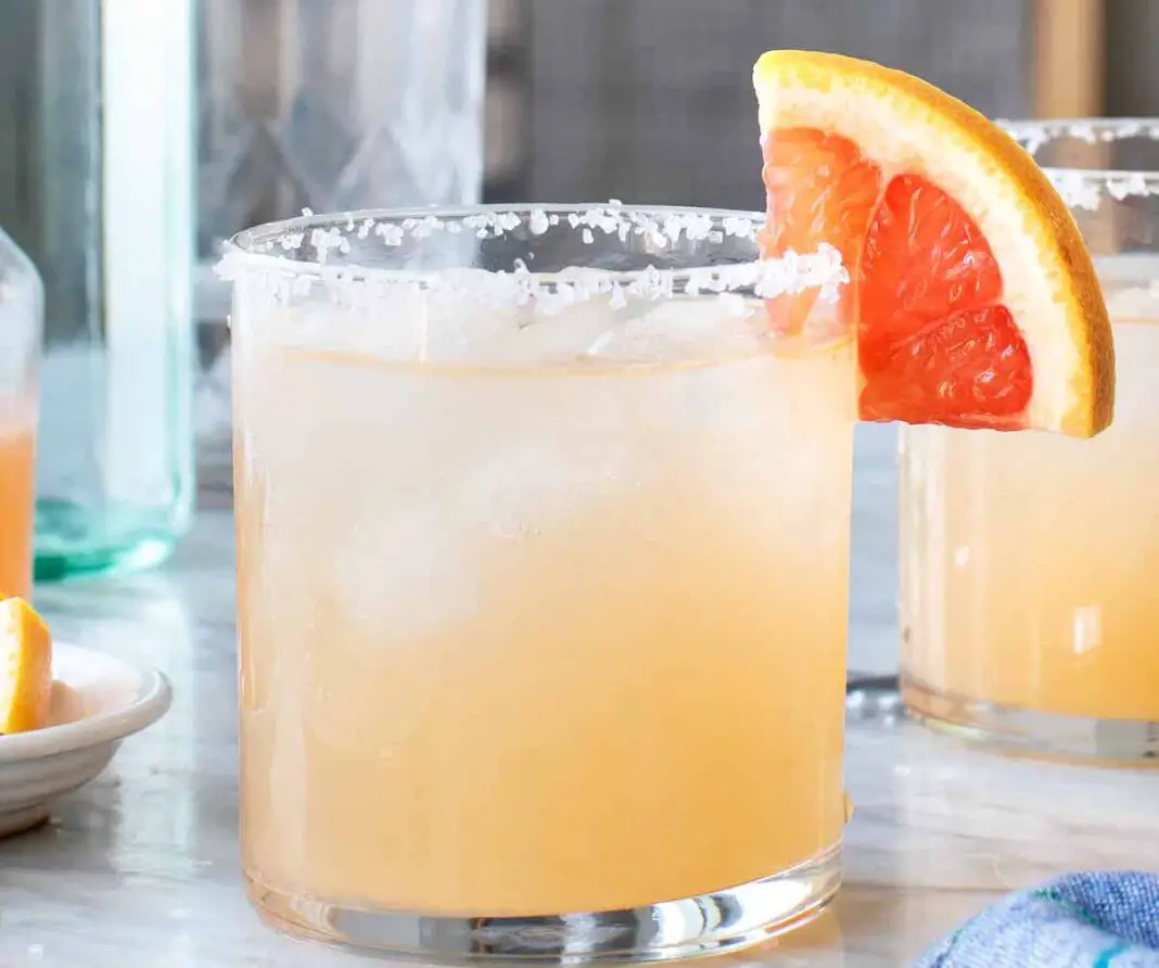 Cocktail de tequila et pamplemousse Léger Recettes Légères