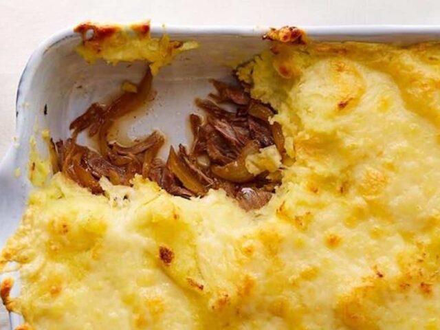 Effiloché de canard en Parmentier au Thermomix